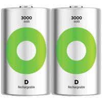 GP ReCyko Oplaadbare D batterij (mono) NiMH 3000 mAh 1.2 V 2 stuk(s) - thumbnail
