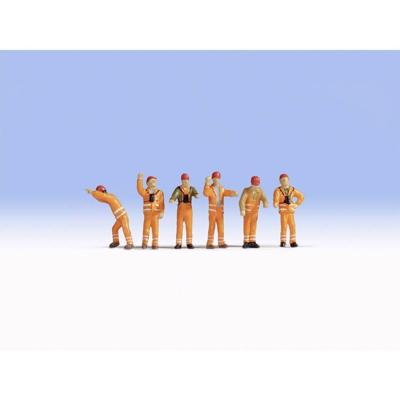 NOCH 36275 N Rangeerpersoneel figuren Geverfd, Staand