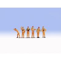 NOCH 36275 N Rangeerpersoneel figuren Geverfd, Staand - thumbnail