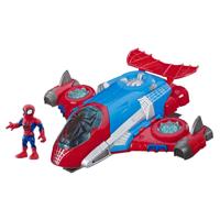 Playskool Marvel Super Hero Adventures Spider-Man Jetquarters - thumbnail