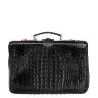 Mutsaers The Classic Aktetas 15'' zwart croco - thumbnail