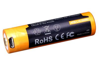 Fenix Light FEARB2600U Reservebatterij (oplaadbaar) Fenix Light FEARB2600U Reservebatterij (oplaadbaar)