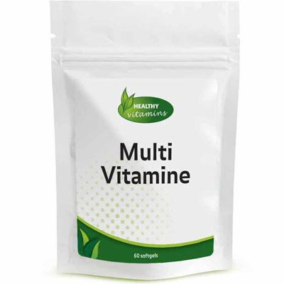 Multivitamine | 60 softgels | Vitaminesperpost.nl Multivitamine | 60 softgels | Vitaminesperpost.nl