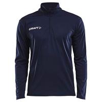 Craft 1905611 Progress Halfzip Tee LS M - Navy/White - XXL - thumbnail