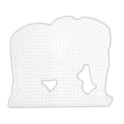 Hama Strijkkralen Grondplaat Olifant Wit