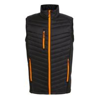 Ragetta RG894 Navigate Hybrid Bodywarmer - Black/Orange Pop - 3XL - thumbnail