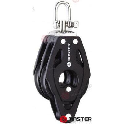 MVBB0704F - DUBBELE POELIE MET 75MM WORTEL