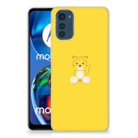 Motorola Moto E32/E32s Telefoonhoesje met Naam Baby Leopard - thumbnail