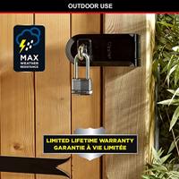 Masterlock 50mm treated steel body for weather resistance - 51mm octagonal boron- - M5EURDLH - thumbnail