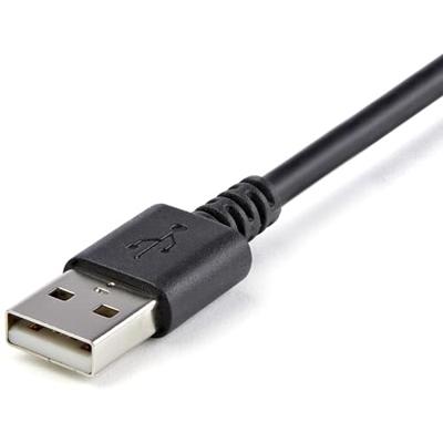 StarTech.com 3 m lange zwarte Apple 8-polige Lightning-connector naar USB-kabel voor iPhone / iPod / iPad