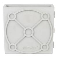 Zuiver Vaas 'Graphic' Flat, Beton, kleur Grijs - thumbnail