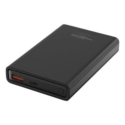 Ansmann PB222PD Powerbank 10000 mAh LiPo USB-A, USB-C Zwart Statusweergave