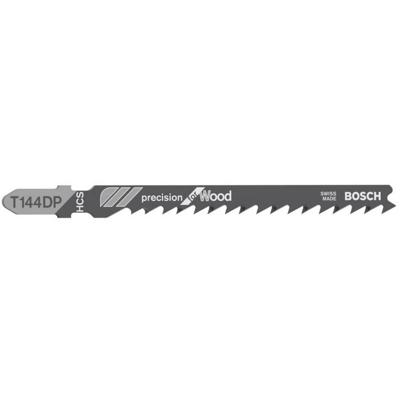 Bosch Accessoires 5x precision voor hout decoupeerzaagblad t144dp - 2608633a35
