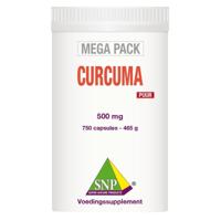 SNP Curcuma puur megapack 750 Vegetarische capsules - thumbnail