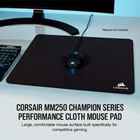 Muismat Corsair MM250 Champion Zwart - thumbnail