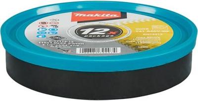 Makita Accessoires doorslijpschijf rvs a60v 115x22,23x1,0mm - e-17114-12 Makita Accessoires doorslijpschijf rvs a60v 115x22,23x1,0mm - e-17114-12