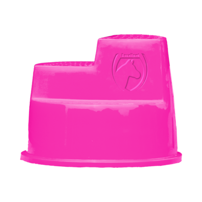 Excellent Horse Opstaphulp 3 Treden Roze Excellent Horse Opstaphulp 3 Treden Roze