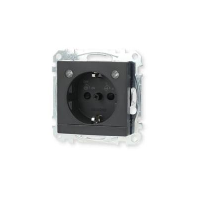 Merten MEG2304-0414 Wandcontactdoos System M Antraciet 1 stuk(s)