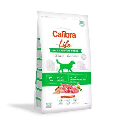 Calibra Life Dog Adult Medium Breed Lamb hondenvoer 12kg
