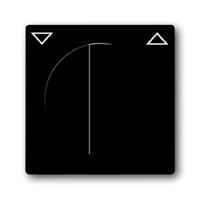 Busch-Jaeger centraalplaat 1740-81 antraciet - thumbnail