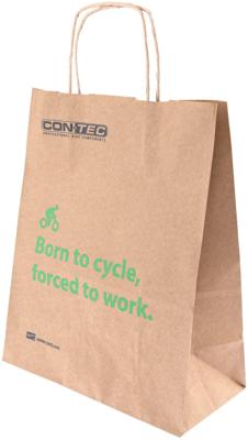 CONTEC draagtas "paper.bag" ct paper carrier bag paper.bag 25x12x32 cm