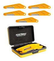 MusicNomad MN673 set met 5 vijlen voor topkam van basgitaar - thumbnail