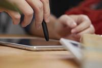 Adonit Mark capacitieve stylus in zilver voor Apple iPhone/iPad/tablet, zwart - thumbnail