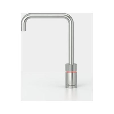 Quooker Nordic Square Kokendwaterkraan (Single Tap) - Kindveilige Dubbeldruk - RVS