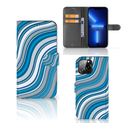 iPhone 13 Pro Max | Telefoon Hoesje | Waves Blue iPhone 13 Pro Max | Telefoon Hoesje | Waves Blue