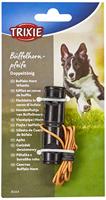 TRIXIE DUBBELTOONFLUITJE BUFFELHOORN 6 CM 4 ST - thumbnail