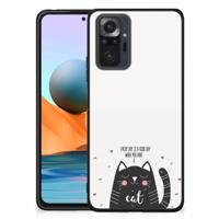 Xiaomi Redmi Note 10 Pro Hoesje Cat Good Day - thumbnail