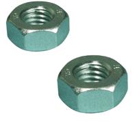 Zeskantmoer verzinkt m10 - thumbnail