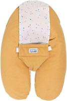 3-in-1 zwangerschapskussen - TINEO - MULTIRELAX - Badstof - Geel / Stippen - thumbnail