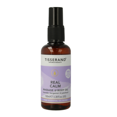 Tisserand Real calm massage & body oil 100 Milliliter