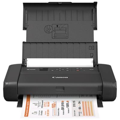 PIXMA TR150 - Printer - kleur - inktjet - A4Legal - tot 9 vel per minuut (mono)  tot 5.5 vel per minuut (kleur) -capaciteit: 50 vellen - USB 2.0, Wi-Fi(n)