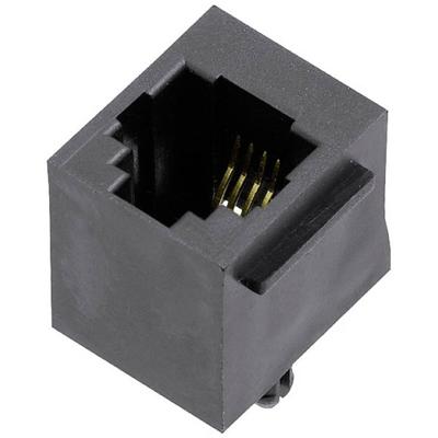 encitech RJJU-64-1410-E1V-088 RJ-inbouwbus 3251-0024-07 Bus, inbouw verticaal Aantal polen (sensoren) 6P4C 1 stuk(s)