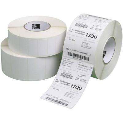 Zebra 87000 Rol met etiketten 100 x 50 mm Thermisch papier Wit 5200 stuk(s) Permanent hechtend Universele etiketten
