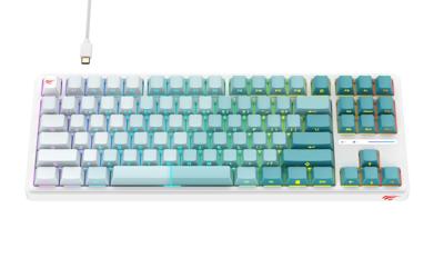 Havit KB901L - gaming toetsenbord (wit en groen)