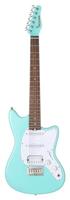 Mooer MLT10 Guitar Candy Blue elektrische gitaar met gigbag - thumbnail