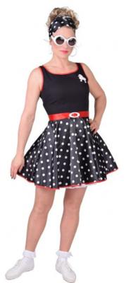 Rock roll jurk zwart