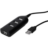 Digitus AB-50001-1 USB 2.0-hub 4 poorten Zwart - thumbnail