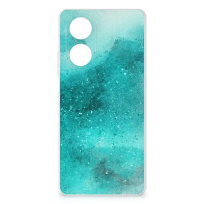 Smartphone hoesje OPPO A58 4G Painting Blue Smartphone hoesje OPPO A58 4G Painting Blue