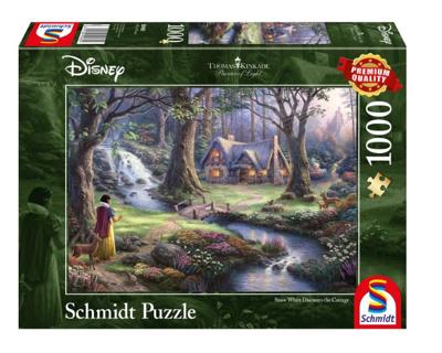 Puzzel Disney Sneeuwwitje 1000 Stukjes the Cottage