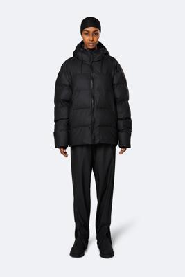 Rains Heren Puffer Jacket - Black Rains Heren Puffer Jacket - Black