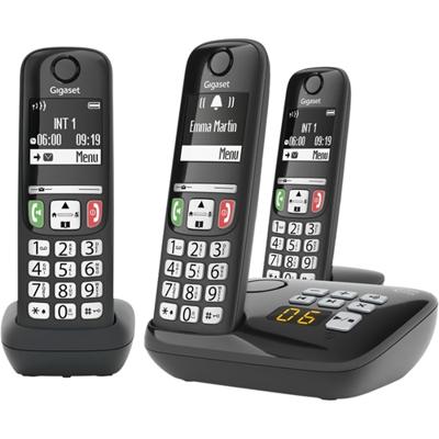 Gigaset A735A Trio DECT-Telefoon Zwart