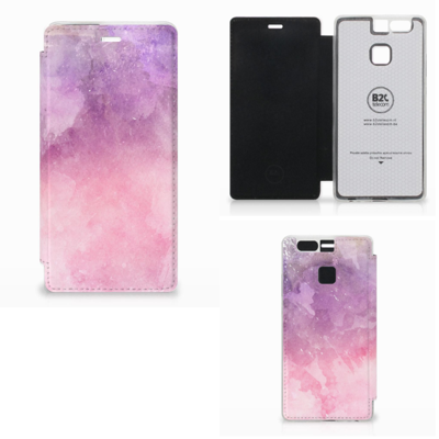 Foto hoesje Huawei P9 Pink Purple Paint Foto hoesje Huawei P9 Pink Purple Paint