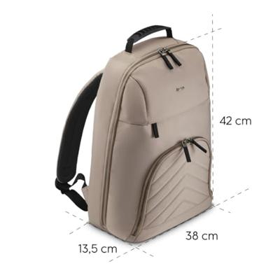 Hama Laptoprugzak Geschikt voor max. (laptop): 41,1 cm (16,2) Beige
