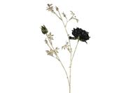 Rosa S kunstbloem zwart Countryfield - Countryfield - thumbnail
