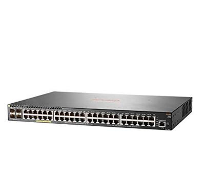 Hewlett Packard Enterprise Aruba 2540 48G Poe + 4SFP + Gestito L2 Gigabit Ethernet (10/100/1000) Grigio 1U-ondersteuning voor Power Over Ethernet (Poe)