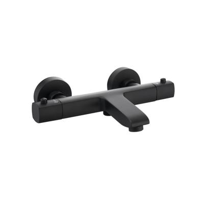 GO by Van Marcke badkraan - 26.6cm - opbouw - thermostatisch - messing zwart mat YH3100YB